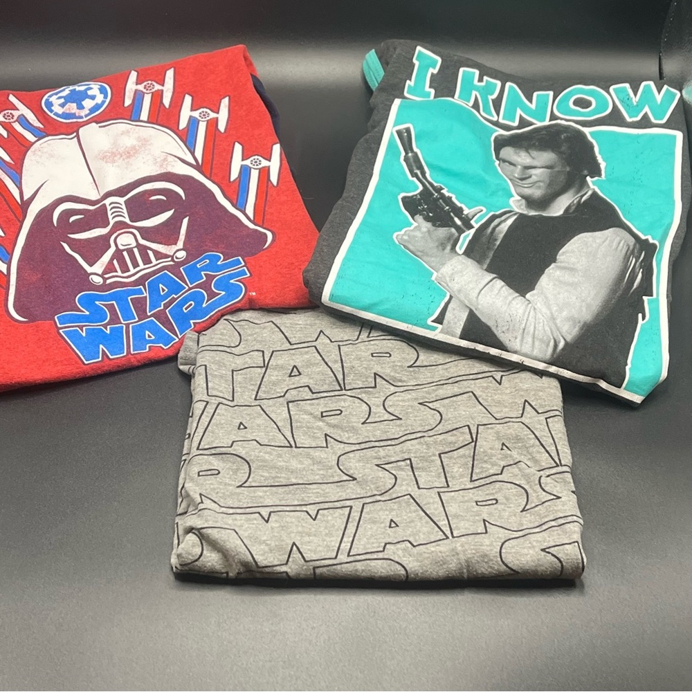 Star Wars Men L Bundle Of 3 Graphic Tank Tops
